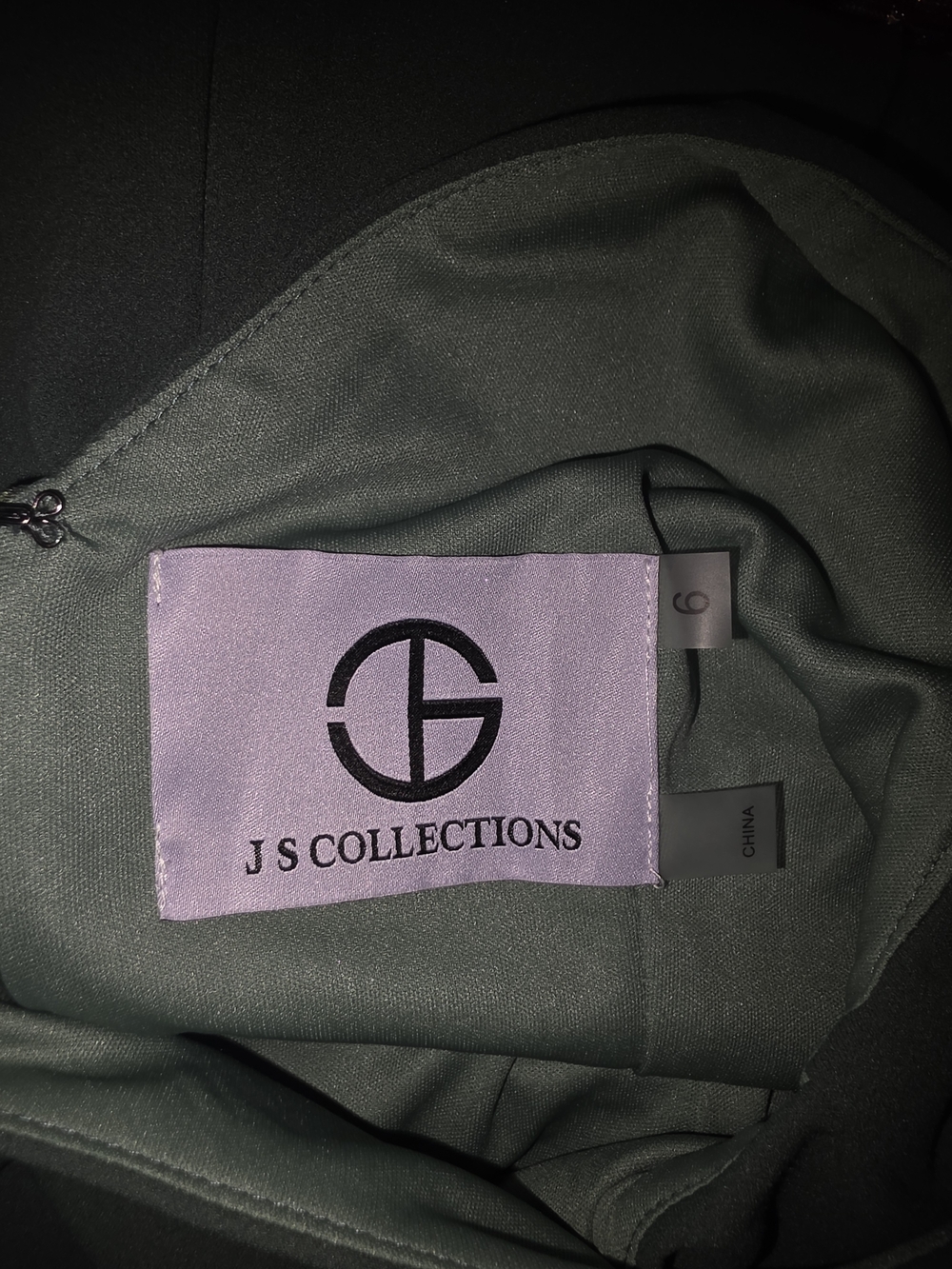 JS Collections Dark Emerald Green Sleeveless Tie-Waist Maxi Dress - Picture 7 of 8